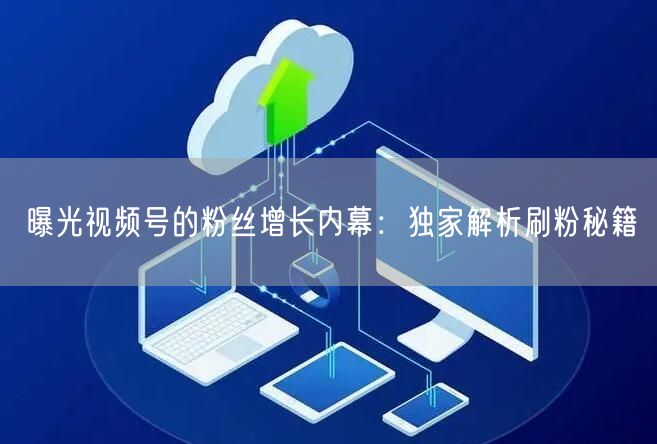 曝光视频号的粉丝增长内幕：独家解析刷粉秘籍