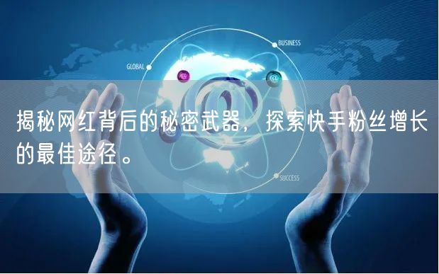揭秘网红背后的秘密武器，探索快手粉丝增长的最佳途径。