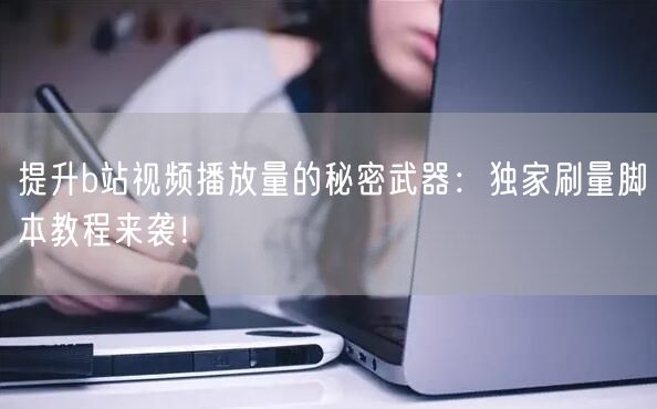 提升b站视频播放量的秘密武器：独家刷量脚本教程来袭！