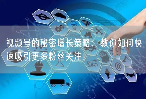视频号的秘密增长策略：教你如何快速吸引更多粉丝关注！