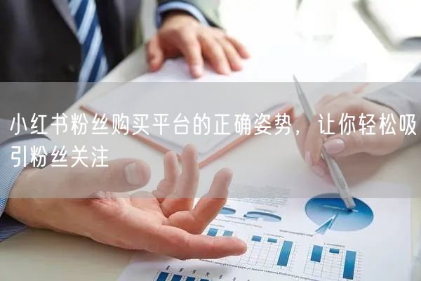 小红书粉丝购买平台的正确姿势，让你轻松吸引粉丝关注