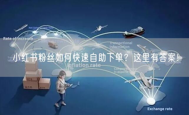 小红书粉丝如何快速自助下单？这里有答案！