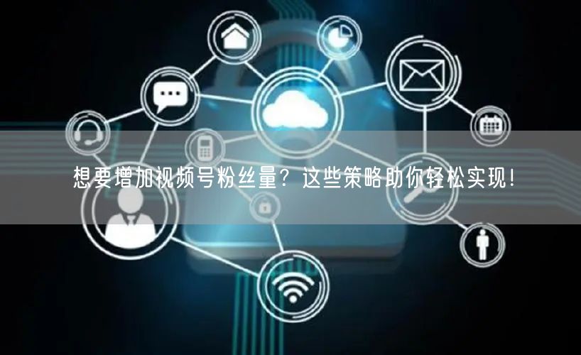 想要增加视频号粉丝量？这些策略助你轻松实现！