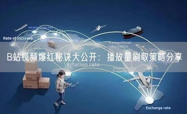 B站视频爆红秘诀大公开：播放量刷取策略分享