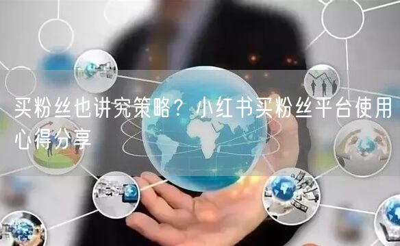 买粉丝也讲究策略？小红书买粉丝平台使用心得分享
