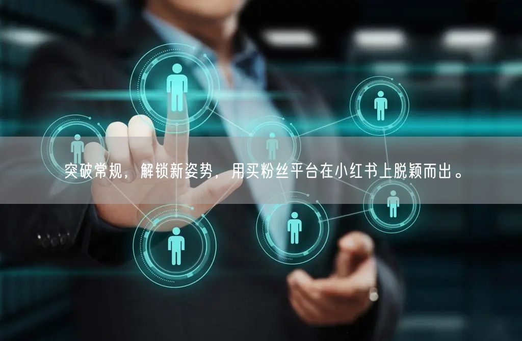 突破常规，解锁新姿势，用买粉丝平台在小红书上脱颖而出。