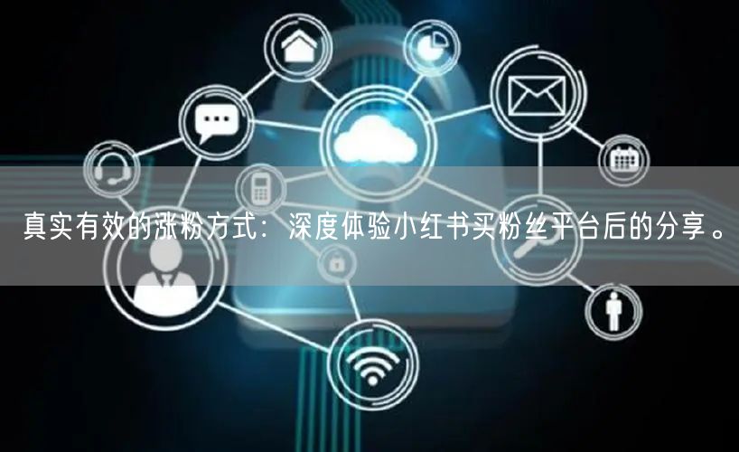 真实有效的涨粉方式：深度体验小红书买粉丝平台后的分享。