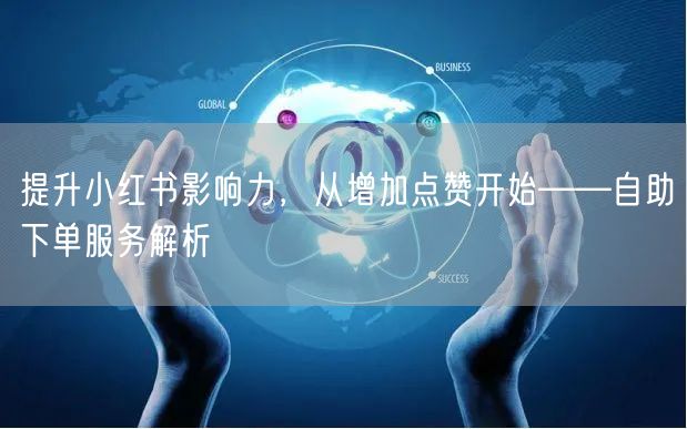 提升小红书影响力，从增加点赞开始——自助下单服务解析