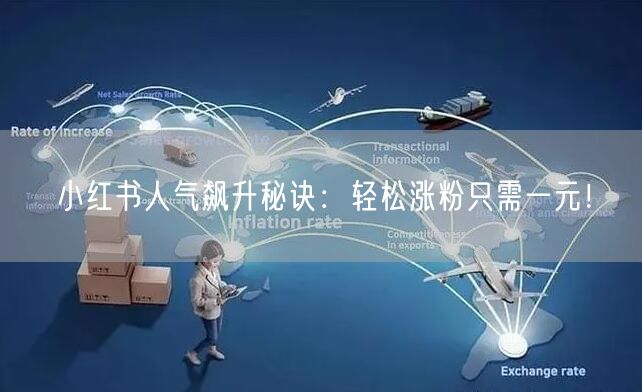 小红书人气飙升秘诀：轻松涨粉只需一元！