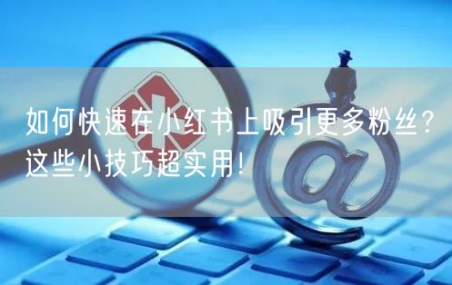 如何快速在小红书上吸引更多粉丝？这些小技巧超实用！