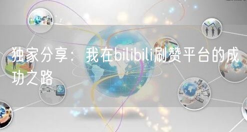 独家分享：我在bilibili刷赞平台的成功之路