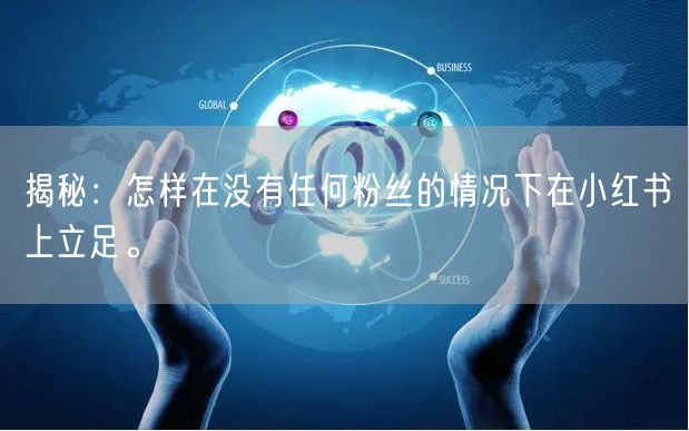 揭秘：怎样在没有任何粉丝的情况下在小红书上立足。