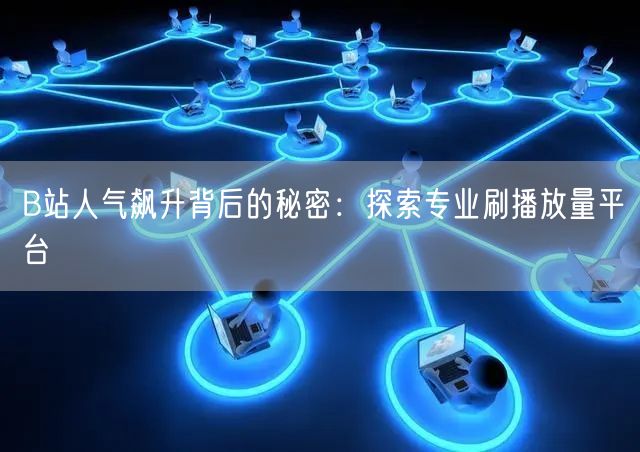 B站人气飙升背后的秘密：探索专业刷播放量平台